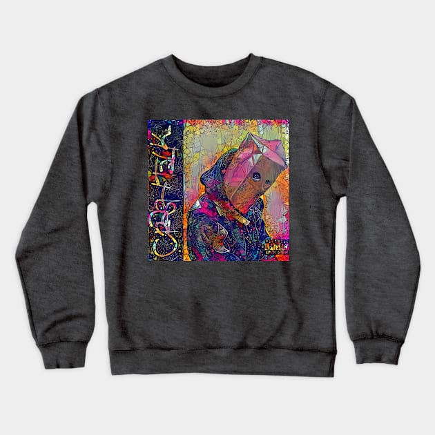 Abstract CrasH Talk Crewneck Sweatshirt by stilldan97